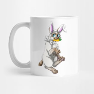 Bobtail BunnyCat: Cinnamon Lynx Point (White) Mug